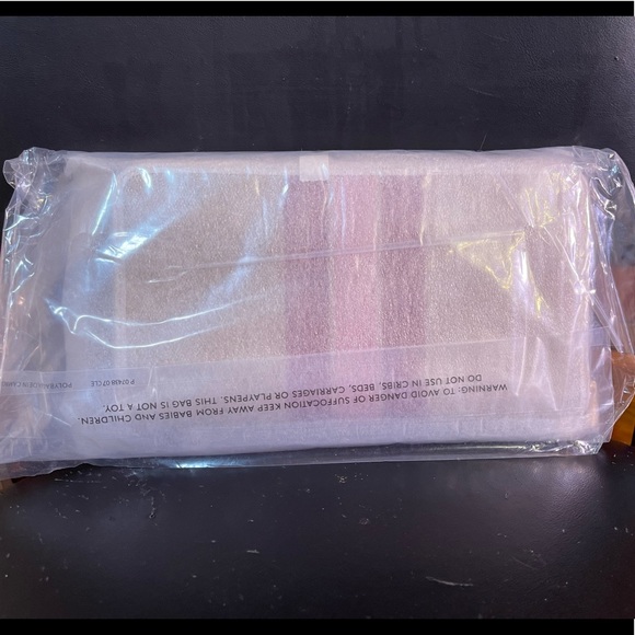 NWT COACH C4110 Dempsey Large Phone Signature Jacquard  Stripe & Coach Patch - Picture 9 of 14